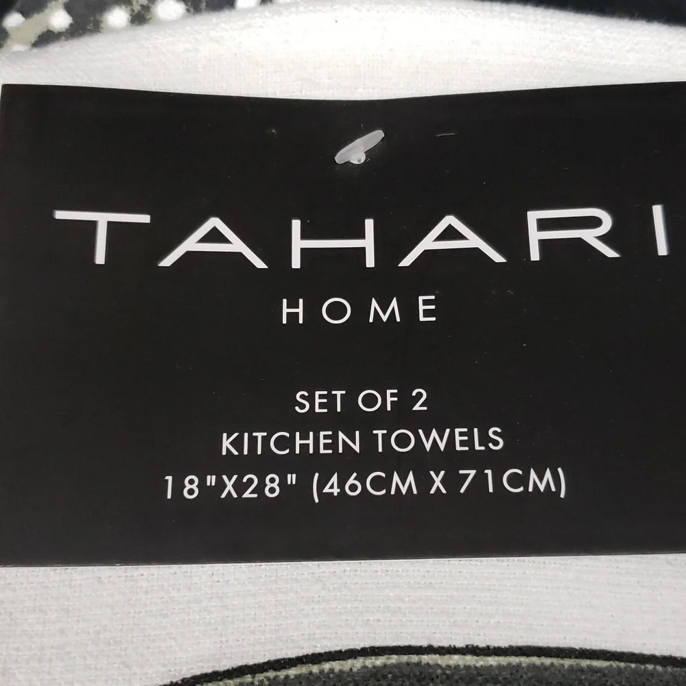 Tahari Boo! With Pumpkins, Truck and Spiders Kitchen Towel Set